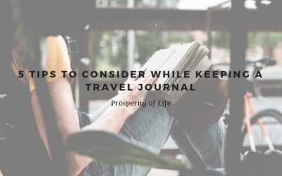 5 Tips To Consider While Keeping a Travel Journal